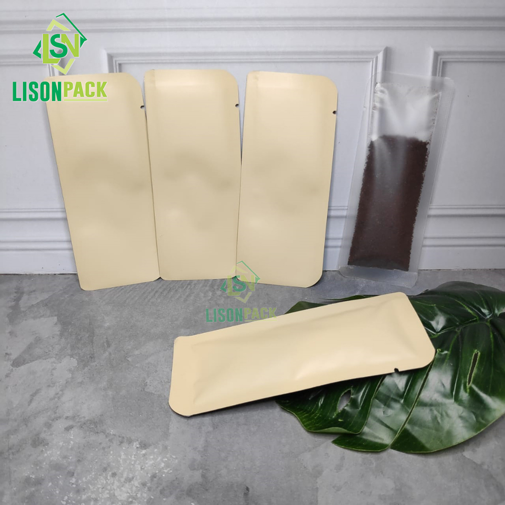 Kemasan Sachet Stick Cream 5 cm x 12,5 cm | Sachet Kecil | Kemasan Sachet Kopi Tubruk