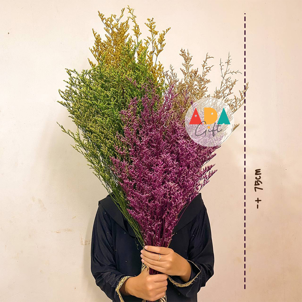 TERMURAH | Limonium Caspea | Lovergrass | Bunga Kering | Dried Flower | Preserved Flower | Premium Quality | Import Quality