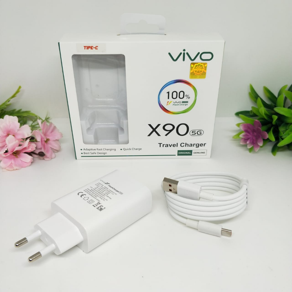 [MINIGO] CHARGER VIVO X90 5G 120W Fast charging ORIGINAL 100% universal for android smartphone