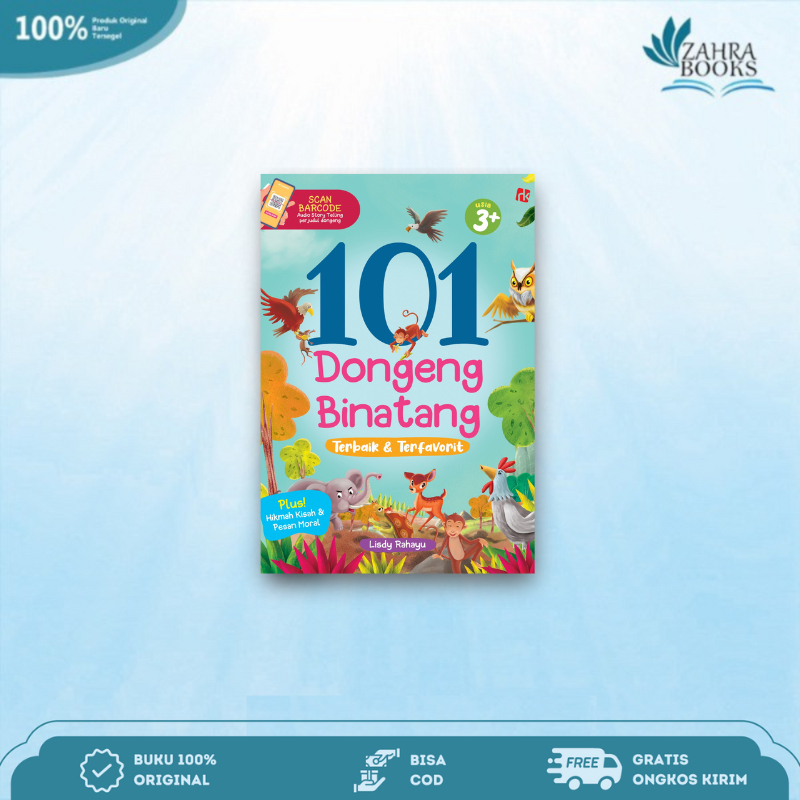 SPECIAL OFFER 101 DONGENG BINATANG TERBAIK &amp; TERFAVORIT - Lisdy Rahayu - Ruang Kata