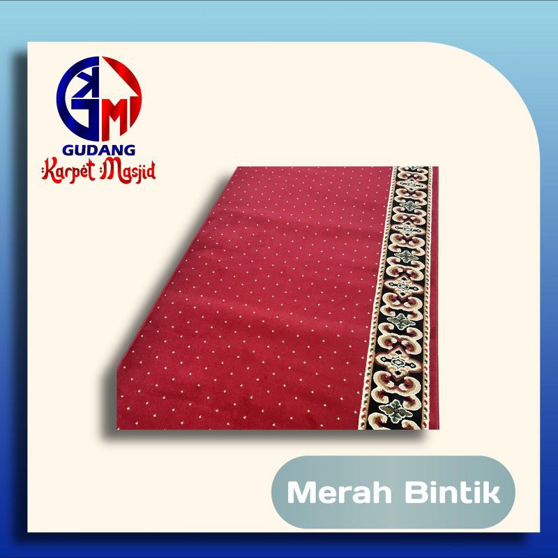 Karpet Masjid Kingdom Tebal 12mm meteran / Karpet Sajadah / Karpet Mushola
