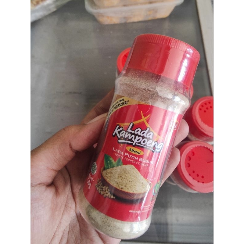 Lada bubuk botol Lada kampung