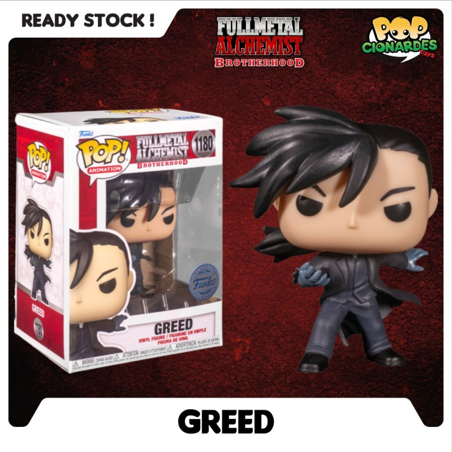 Funko POP Animation- Fullmetal Alchemist Brotherhood - Greed Exc #1180