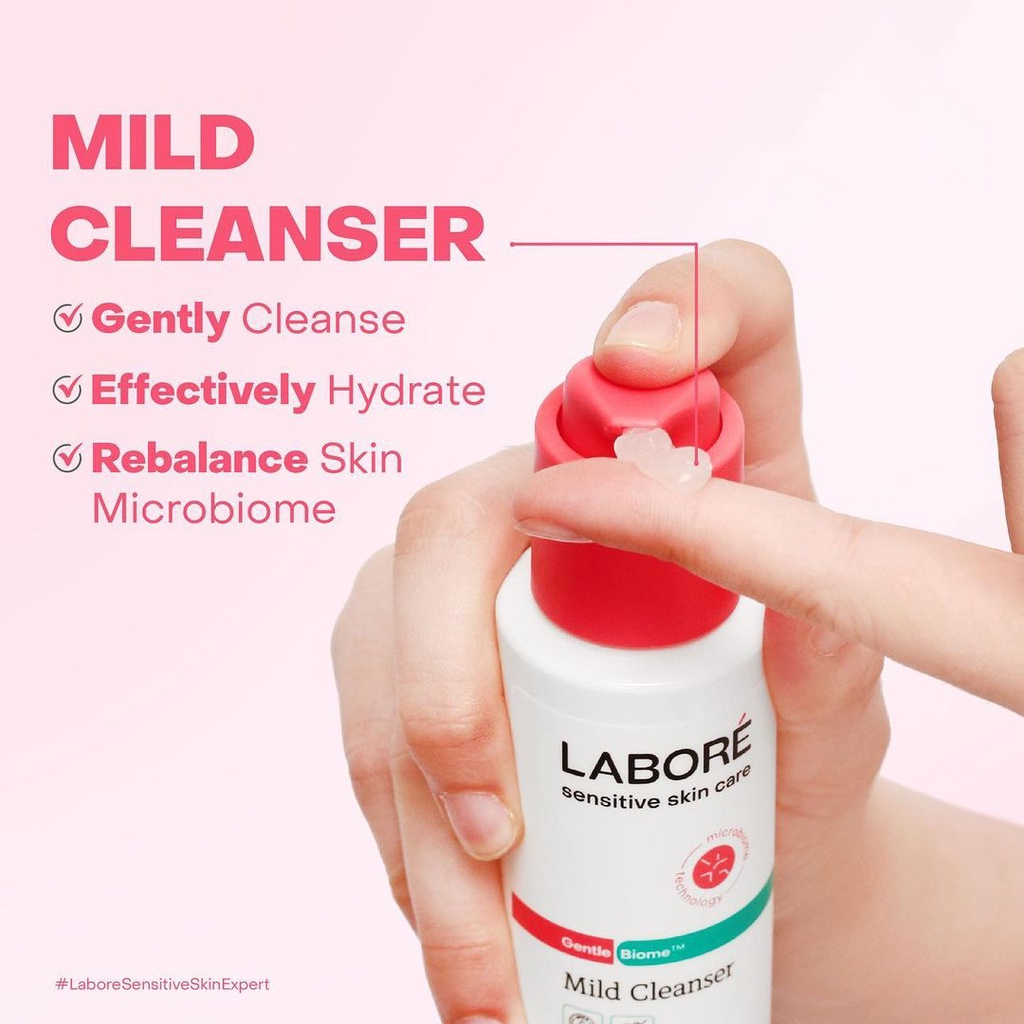 ❤️ MEMEY ❤️ LABORE Sensitive Skin Gentle Biome Mild Cleanser 15ml | 100ml