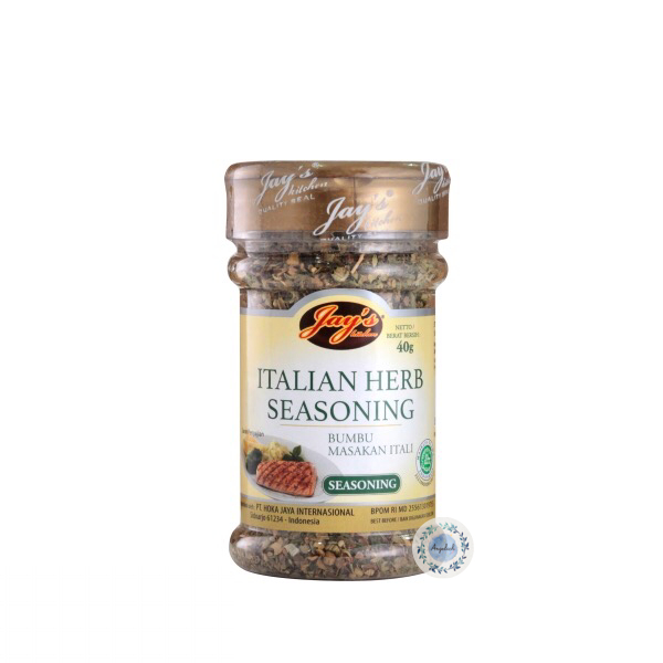 

Jay's Kitchen Italian Herb Seasoning / Bumbu Masakan Itali 40gr
