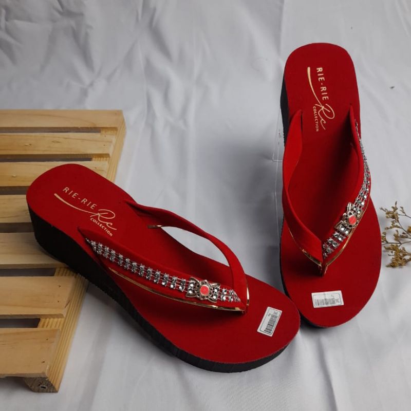 Sandal Wedges Wanita ( RIE - RIE 0751 ) Terbaru