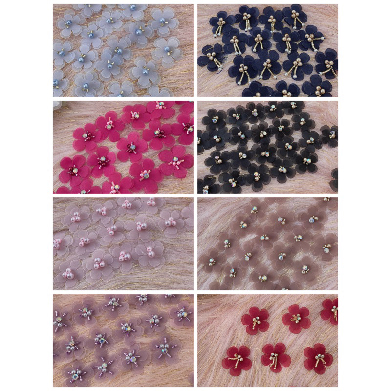 APLIKASI PAYET BUNGA ORGANZA