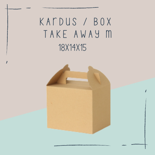 

MSP - BOX TAKEAWAY M CRAFT 18X14X15 ISI 10 PCS