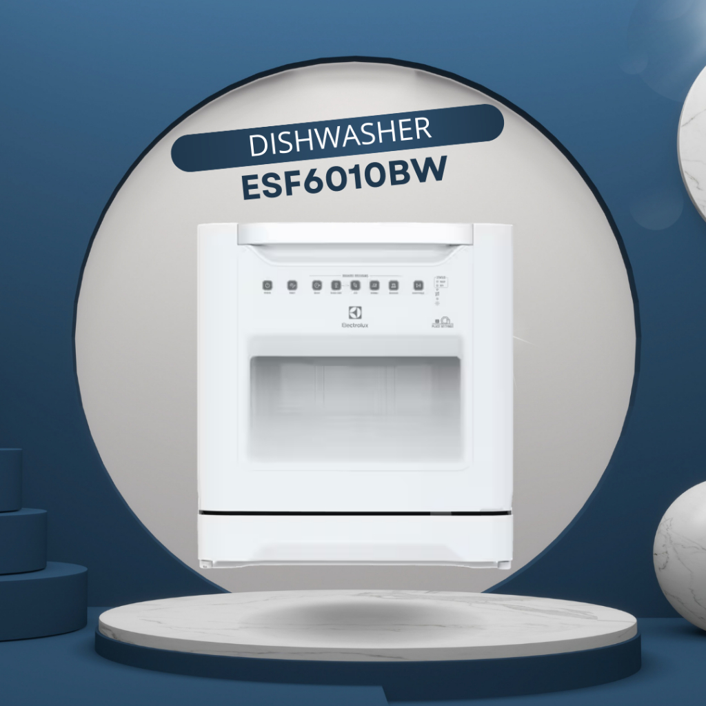 ELECTROLUX ESF6010BW DISHWASHER / MESIN CUCI PIRING