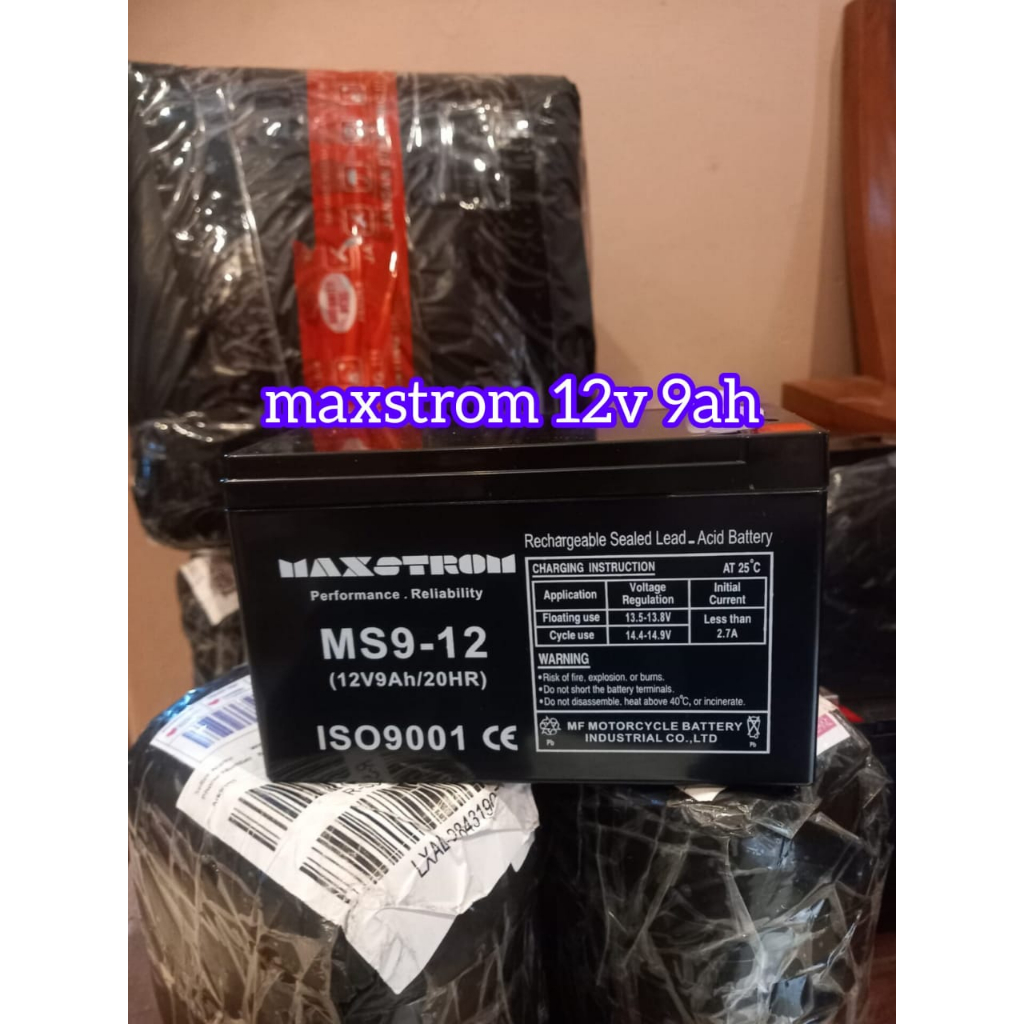 Aki UPS 12v 7.5ah 12v9ah aki kering VRLA Aki Sepeda Listrik 12V 9ahAccu/Battery