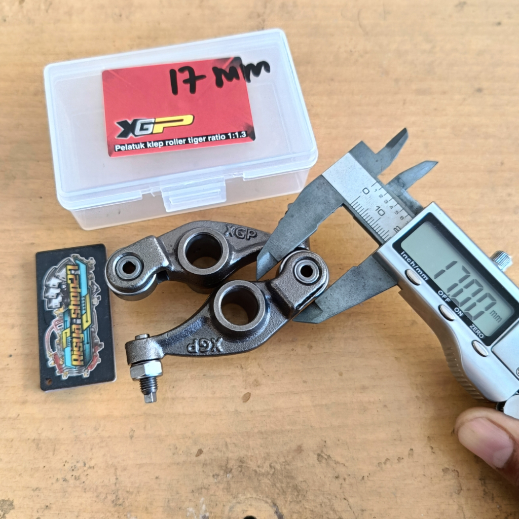 templar temlar roller rra tiger rasio pendek copy BRT 17 mm XGP