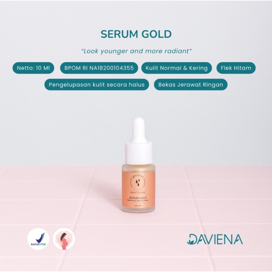 SERUM GOLD DAVIENA | DAVIENA SKINCARE | DAVIENASKINCAREOFFICIAL DAVIENA DAVINA DEVIANA DEVINA SKINCA
