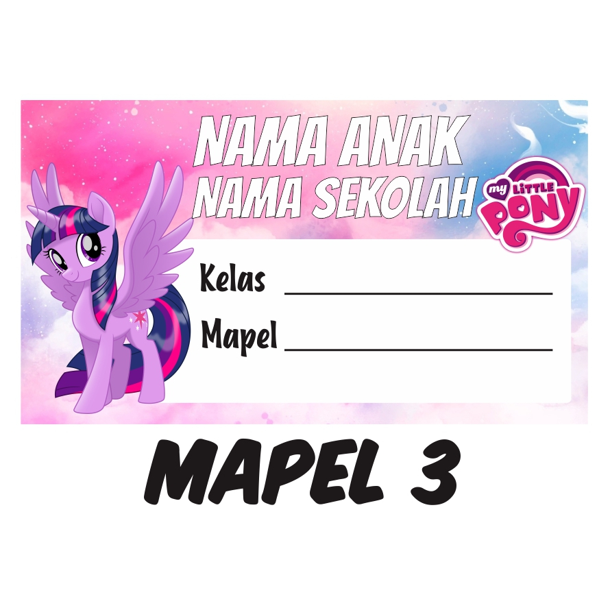 

Sticker Mapel Dengan Berbagai Karakter Isi 20 - Buku Pelajaran Sekolah - Sticker Mata Pelajaran Unicron