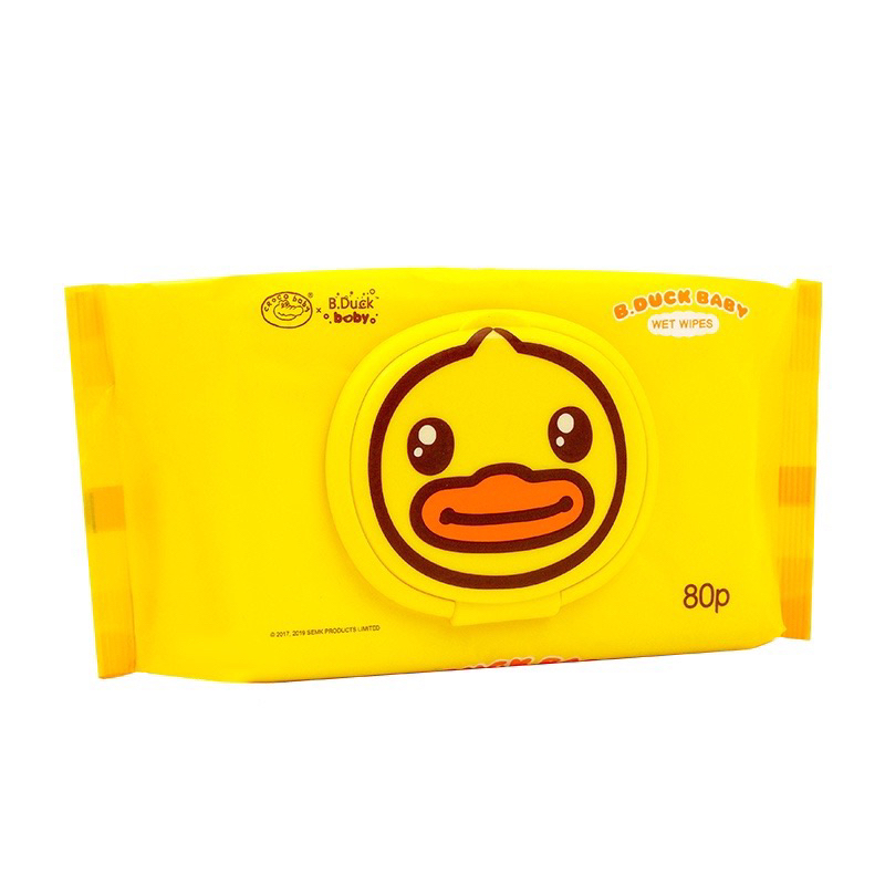 B Duck Baby Wet Wipes Tissue 80PCS