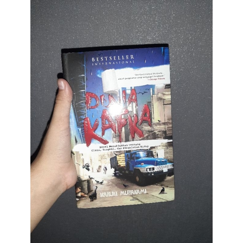 Dunia Kafka Haruki Murakami Buku Novel Bahasa New Sealed