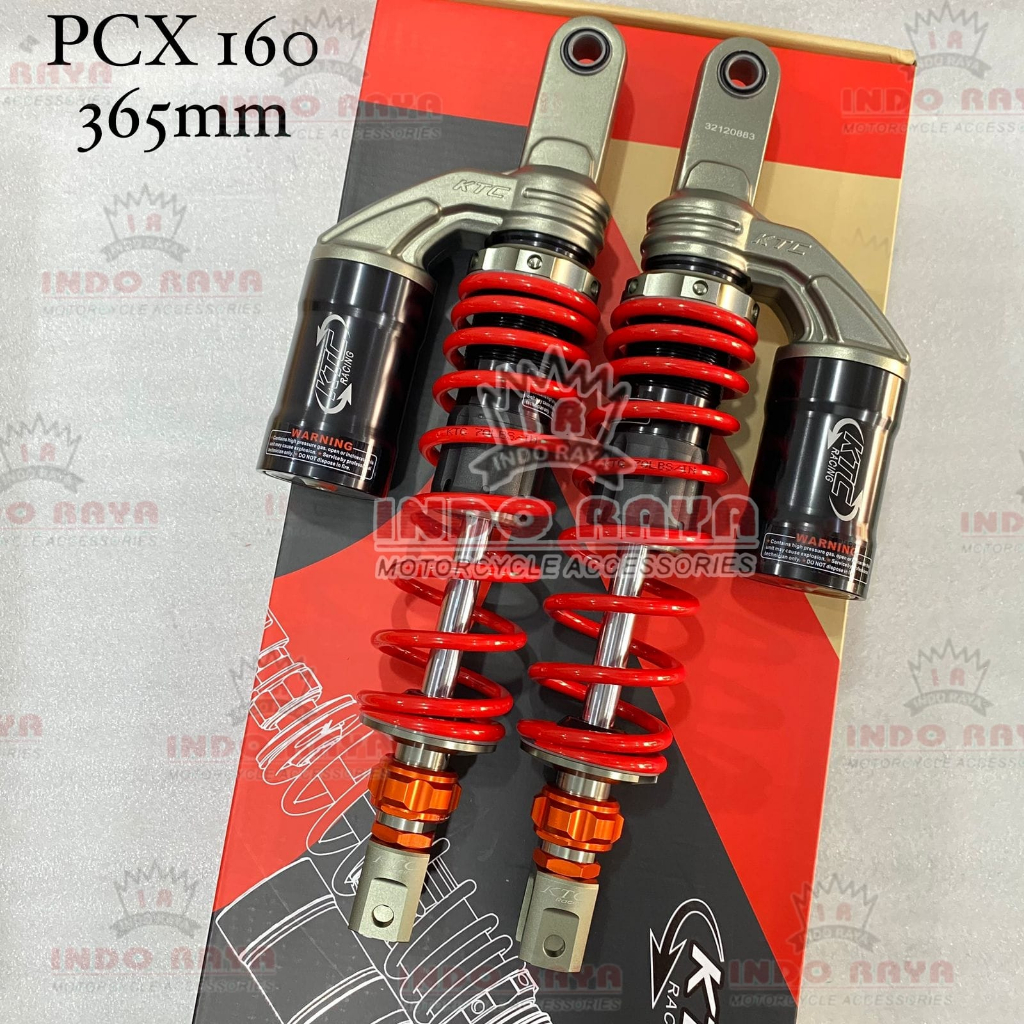 shockbreaker sok KTC RACING tabung atas ONYX series 365mm PCX 160 single klik