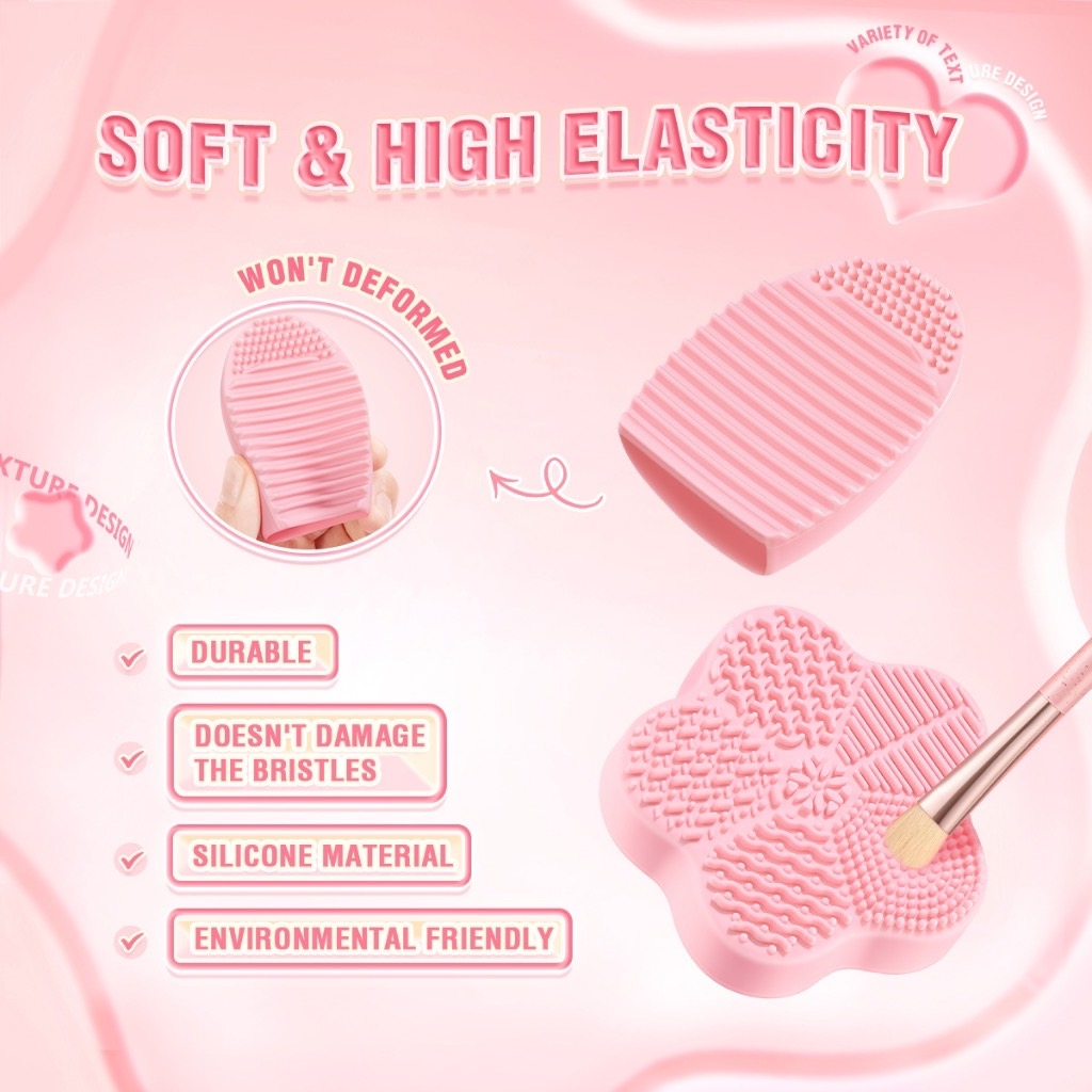 PINKFLASH Make Up Brush Cleaner / Brush Egg / Brush Silicone / Washing Tool