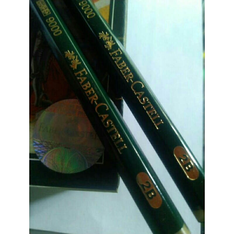 

Pensil Faber-Castell 2B CASTELL 9000