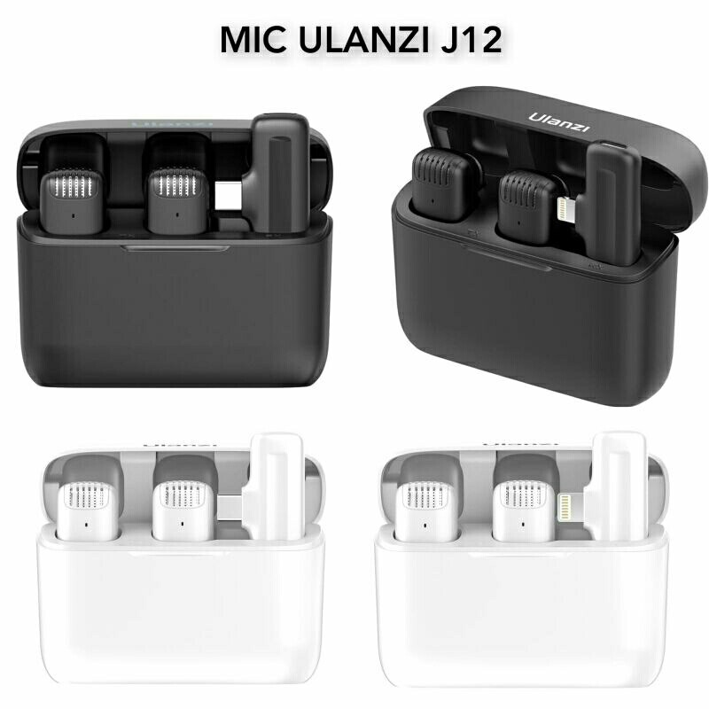 ULANZI J12 ANDROID / ULANZI J12 IOS MICROPHONE WIRELLES