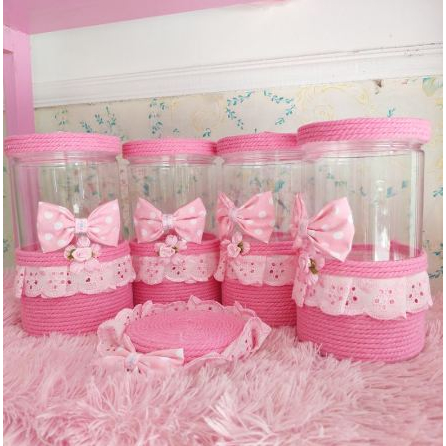 Toples Snack / Toples Shabby / Toples Hias /Toples Lucu ( 1 set dapat 4)