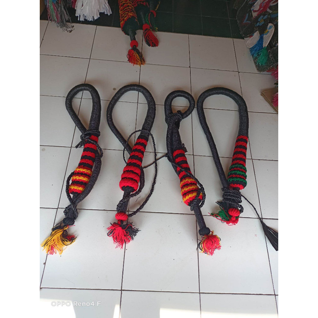 Pecut bopo cambuk bopo panjang 2 meter cambuk tari pecut jaranan devil / Pecut pentas / Cambuk jumbo