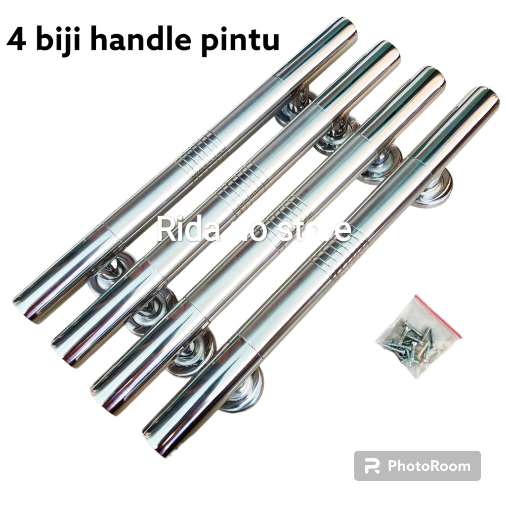 Rida - Handle Pintu Rumah 2 Pintu 33 cm Gagang Pintu Kayu Minimalis