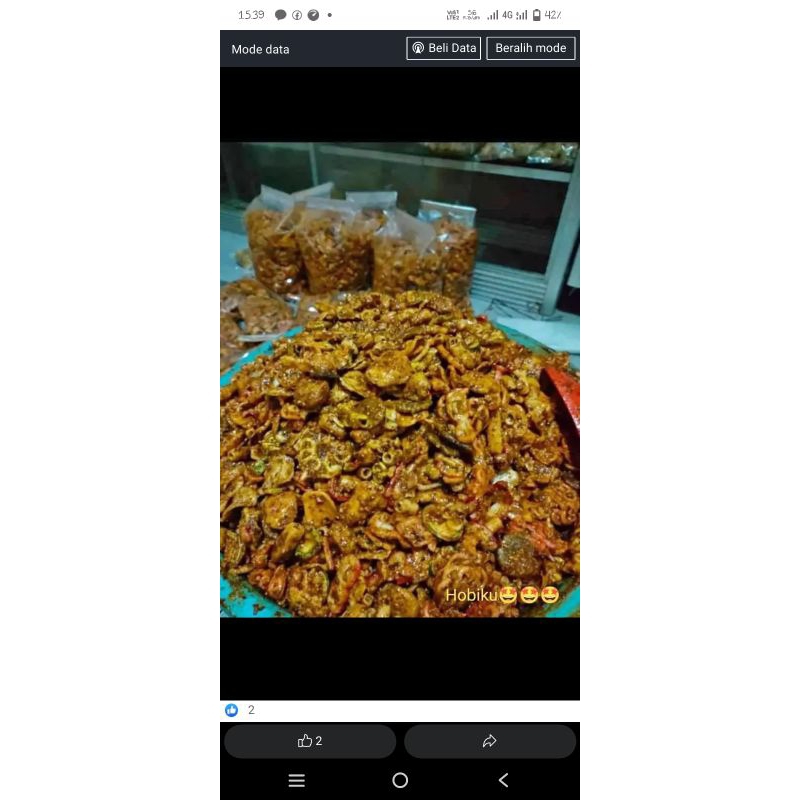

sebring bumbu kacang pedas