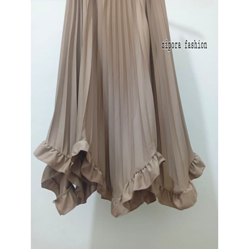 ROK PLISKET WANITA ,, ROK PLISKET GELOMBANG  BAWAH  ,, ROK TERBARU KEKINIAN {BISA COD}