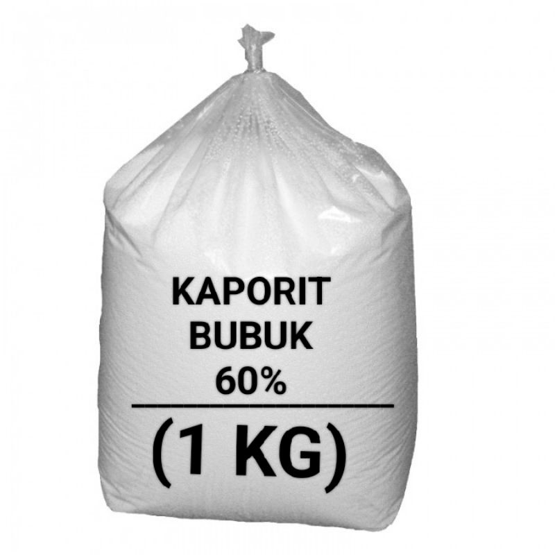 Kaporit TJIWI Bubuk 60% 1Kg / Kaporit Powder TJIWI 60% 1Kg
