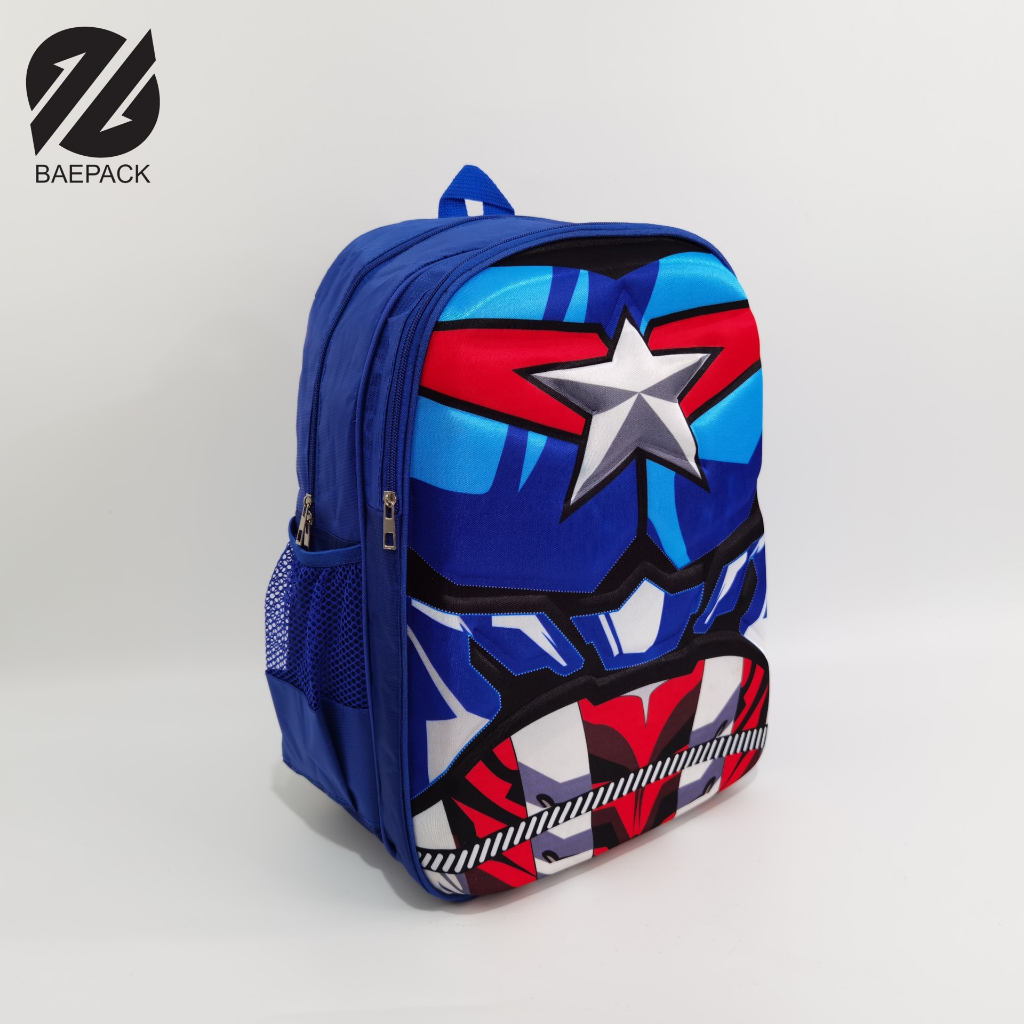 Tas Anak Laki-laki ransel sekolah karakter spiderman / tas anak paud / tas anak tk / tas sekolah / Original Baepack