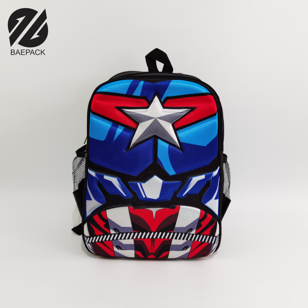 Tas Anak Laki-laki ransel sekolah karakter spiderman / tas anak paud / tas anak tk / tas sekolah / Original Baepack