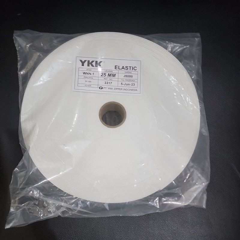 karet sprei ykk lebar 25mm