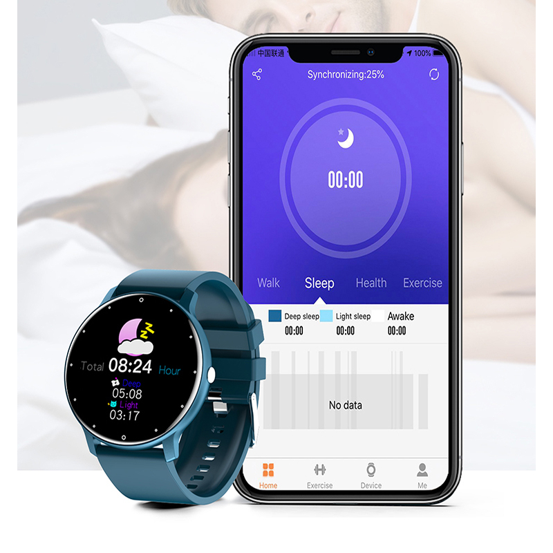 BOZLUN Smartwatch   IP67 Jam tangan anti air Jam tangan wanita Jam tangan digital sport ZL02