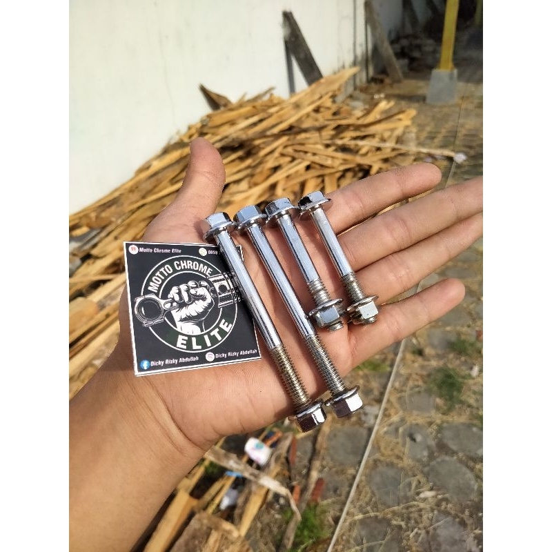 BAUT PANGKON MESIN TIGER REVO CROME