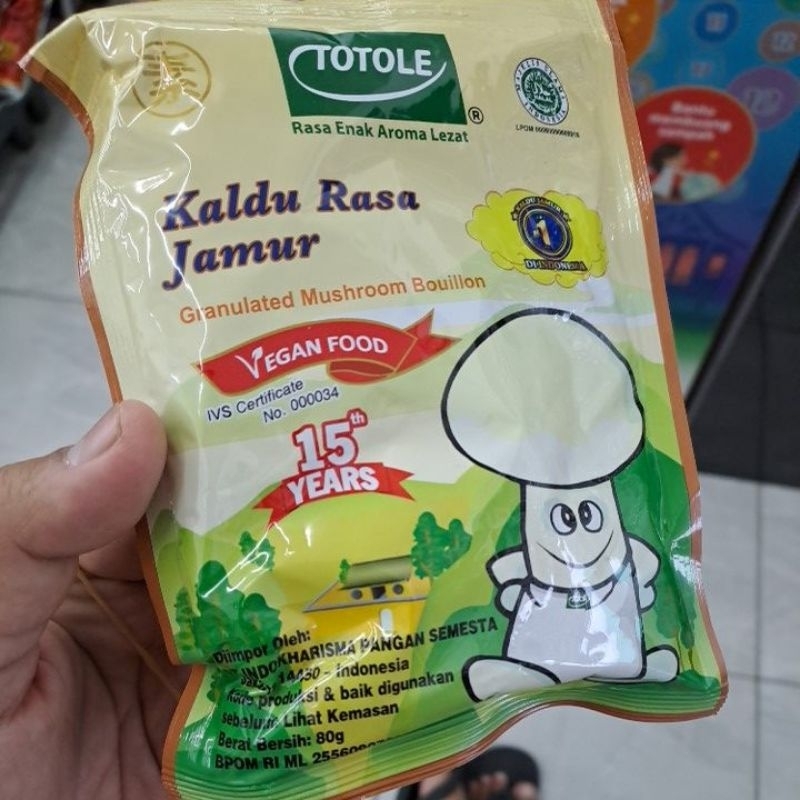 

totole kaldu jamur 80 grm