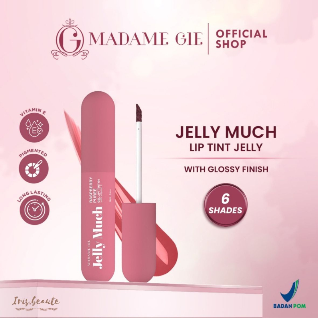 Madame Gie Madame Jelly Much Lip Tint Jelly