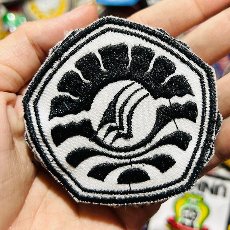 LOGO UNM / BORDIR KOMPUTER / Emblem Logo Patch Bordir