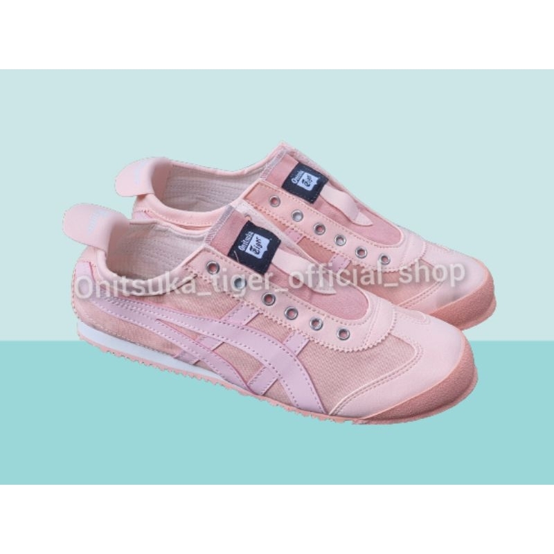 ONITSUKA TIGER SLIP ON FULL PINK