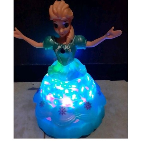 Boneka Frozen elsa anna jalan dan Suara/Mainan anak perempuan