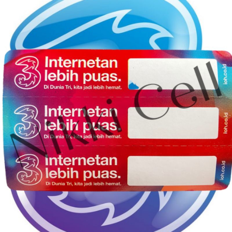 Voucher Kosong Tri Data