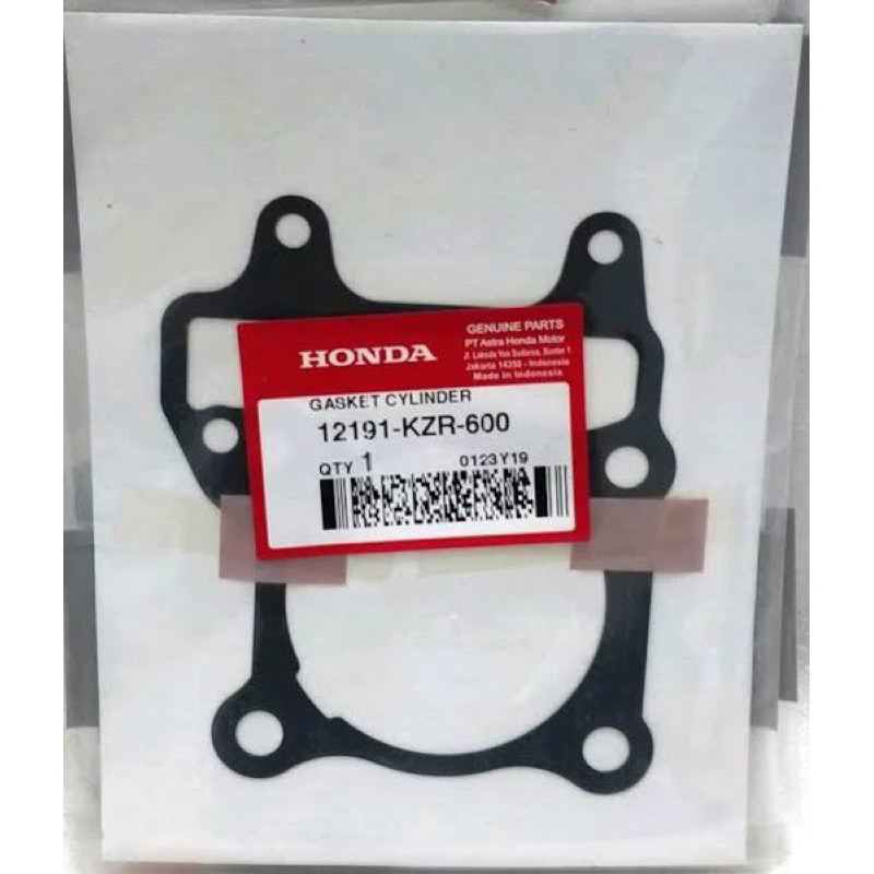 12191-KZR-600 - Gasket Cylinder Block - Paking Bawah Vario 125 150, PCX ADV 12191KZR600 12191 KZR 60