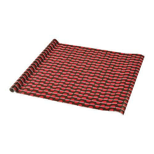 

Kertas Kado - Roll 3M Merah Motif Ornament Bola 1 Pcs