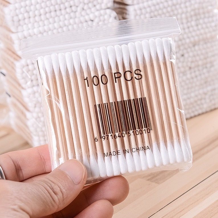 Cotton Bud Bambu isi 100