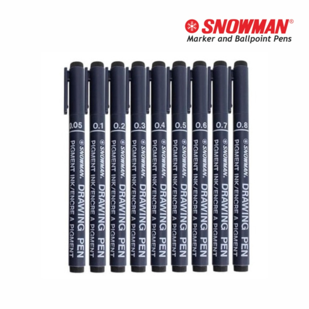 

Pulpen Snowman 0.1mm - 1.0mm Harga Terjangkau Produk Original
