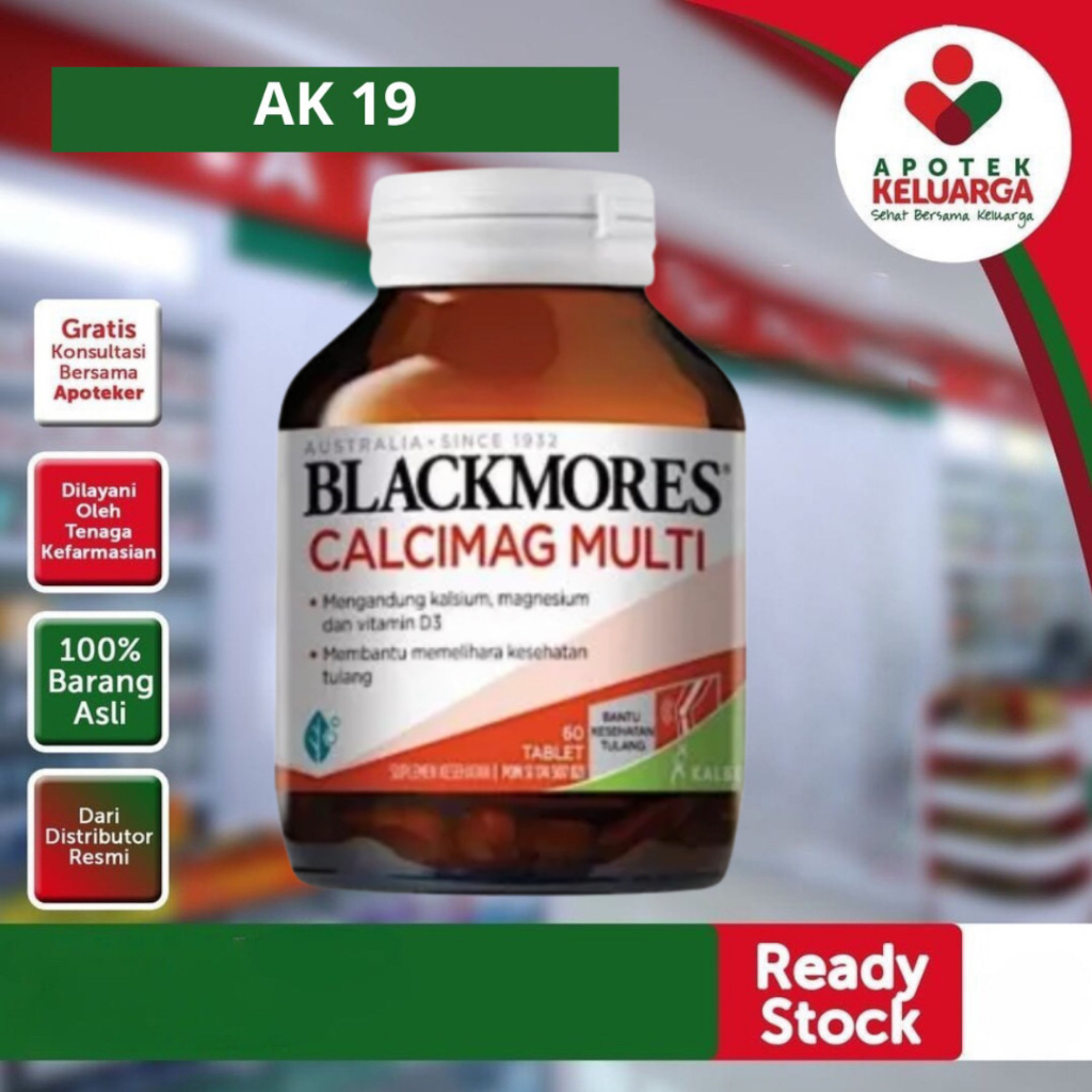 Blackmores Calcimag Multi 60 Tablet/sumpement tulang/kalsium