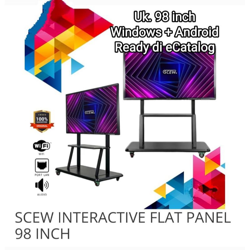Interactive Whiteboard | Interactive Flat Panel 98 inch