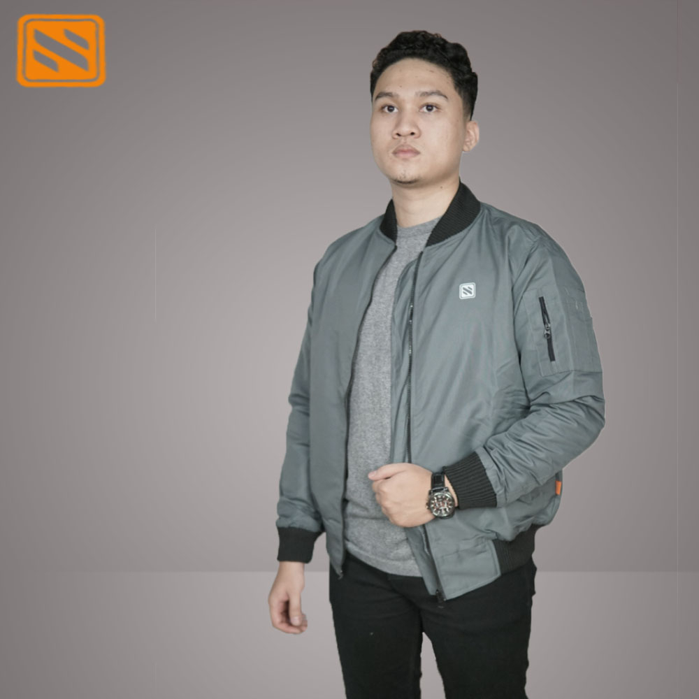 Jaket Bomber Distro Urban Anti Air dan Anti Angin Unisex