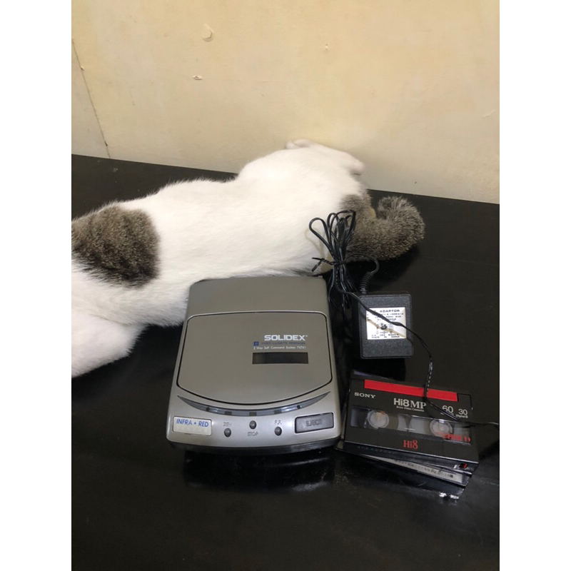 rewinder kaset handycam camcorder video8 hi8 video 8 pemutat kaset solidex