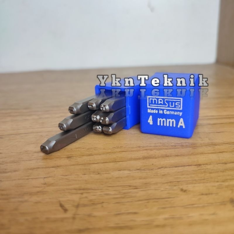 

Ketok Angka (0-9) Ukuran 4 mm FIGURE STAMP PUNCH 4mm MASUS GERMANY