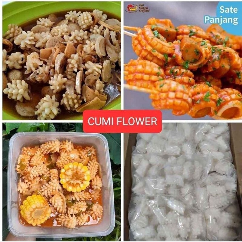 

cumi flower|ikan cumi|ikan cumi kupas|siap makan|1kg|nuri fruits